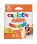 "Carioca" Мелки восковые Neon 8 цв.