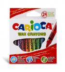 "Carioca" Набор восковых мелков 24 цв.