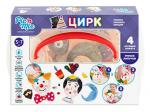 85178 Обучающая игра пазл-липучка "Цирк" в боксе 113021