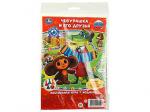 217692 Чебурашка и его друзья. Союзмультфильм. Настольная игра на блистере малого формата. Умка