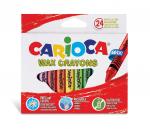 "Carioca" Набор восковых мелков  Maxi 24 цв.