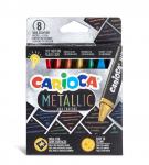 "Carioca" Набор восковых мелков металлик Maxi 8 цв. , 8 шт