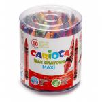 "Carioca" Набор восковых мелков  Maxi  50шт 24 цв.