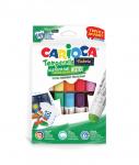 "Carioca" "Temperello Fabric" Карандаши-стики по ткани заточенный 10 цв.