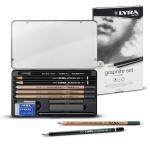 "LYRA" Набор для графики REMBRANDT GRAPHITE 11 шт. ( в металлической коробочке )
