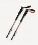 Треккинговые палки Hiking Mount, 65-135 см, 3-секционные, терракотовый