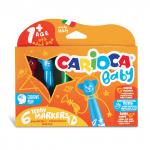"Carioca" Baby Фломастеры Teddy Marker  6 цв 6 шт