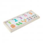 ИГРОЛЕНД Развивающий набор "Первый счет", дерево, 21х8,5см