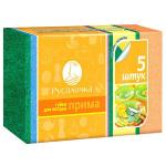 Губка для посуды Русалочка 5шт прима