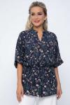 Блуза Мариша (синяя) Б13648-30М