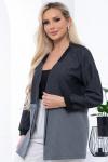 Жакет "На стиле" (графит) Б6735