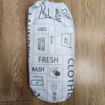 Чехол для гладильной доски, Clothes, п/э, подклад поролон, на шнурке, 130*50 см