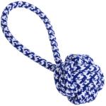 Игрушка - канат для собак мелких и средних пород НЕСКУЧАЙКА, цвет синий, 18см / 75гр (лейбл)?