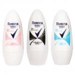 Антиперспирант шариковый женский REXONA, 3 вида, п/б, 45мл