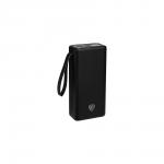 BY Аккумулятор мобильный, 30000 мАч, 2xUSB-A, 2xUSB-C, 20W, 3A, цифровой индикатор, пластик, чёрный