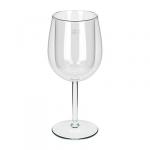 *QWERTY Бокал стеклянный с двойными стенками Tulip 300 мл /12