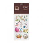 Наклейки переводные цветные "Пасха", 7*12 см MARMITON /960/40