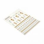 Наклейки переводные фольгированные "Светлой Пасхи!", 15*21 см MARMITON /990/30