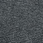 Коврик влаговпитывающий, ребристый Nice, без борта, подложка пвх, 90*120 см VORTEX, серый