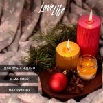 Плед LoveLife "Зимняя сказка" 180*200 см,100% п/э, велсофт 280 гр/м2