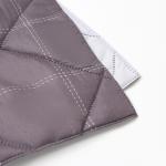 Покрывало LoveLife 1,5 сп Cage: grey 150*210±5см, микрофайбер, 100% п/э
