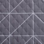 Покрывало "Этель" 1,5 сп Grey haze, 145х210±5 см, микрофибра