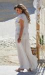 Костюм Vittoria Queen 25103 белый лен
