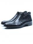 01-H9003-D26-SW3 BLACK Ботинки демисезонные мужские (натуральная кожа)