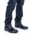 01-H9003-D26-SW3 BLACK Ботинки демисезонные мужские (натуральная кожа)