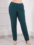 Брюки женские темно-зеленого цвета классические