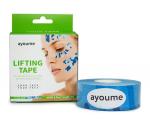 AYOUME KINESIOLOGY TAPE ROLL Тейп для лица (камуфляж голубой), 2,5см х 5м