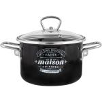 Кастрюля эмалированная 4л Maison Appetite 1SD205S