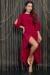 Платье Танго вдвоем (бордовое) П11824
