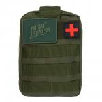 РУССО ТУРИСТО Сумка для аптечки, тактическая, 20x15x9см, полиэстер