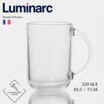 Кружка Luminarc Troquet, 320 мл, стекло, прозрачная