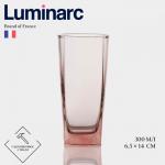 Высокий стакан Luminarc STERLING, 330 мл, стекло, розовый