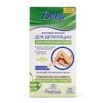 Флоресан DEEP DEPIL Восковые полоски для депиляции нормальной кожи с алоэ вера, 20шт (Ф-485а)
