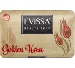 Мыло туалетное парфюмированное EVISSA с фран. отдушками в крафт. бумаге, 140 гр, Золотой Рог /72 Т