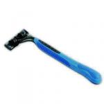 Станок для бритья с тройным лезвием 5шт, плавающая головка, силикон, пластик/1/50 Китай (Галацентр)