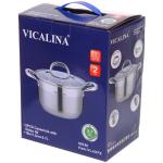 Кастрюля из нержавеющей стали VICALINA 2,6л, индукция, VL-1073