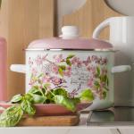 Кастрюля эмалированная 5,5л Bird Appetite 6RD221M