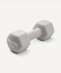 Гантель неопреновая Starfit DB-201 5 кг, тепло-серый пастель
