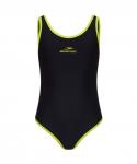 Купальник для плавания 25Degrees Edge Black/Lime, полиамид, подростковый