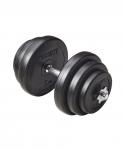 Гантель разборная пластиковая в коробке BASEFIT DB-720, 19,5 кг