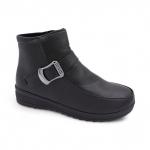 Ботинки на меху В38-1 черные