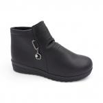 Ботинки на меху В27-1 черные