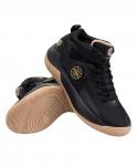 БЕЗ УПАКОВКИ Кроссовки баскетбольные JOGEL Launch MID, Black/gold