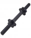 Гриф гантельный BASEFIT BB-106 d=25 мм, пластиковый, с пластиковыми замками, 40 см