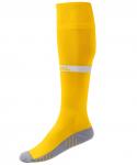 Гетры футбольные JOGEL CAMP ADVANCED SOCKS, желтый/белый