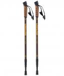 Скандинавские палки Berger Explorer, 67-135 см, 3-секционные, коричневый